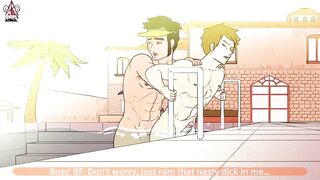 Pool Boy Gets Fucked Raw in the Deep End