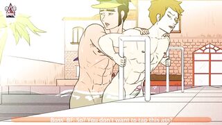 Pool Boy Gets Fucked Raw in the Deep End