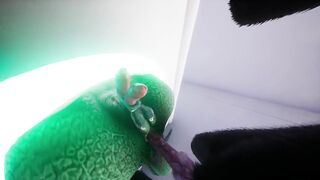 Furry Wolf and Dragon Glory Hole Rough Creampie Gay Animation