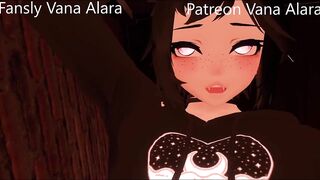 Femboy throat wrecks you in VR POV gay anime hentai