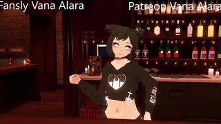 Femboy throat wrecks you in VR POV gay anime hentai