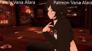 Femboy throat wrecks you in VR POV gay anime hentai
