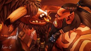 Tauren x Orc 3D Animation Rough Gay Furry Yiff