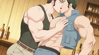 Gay Cartoon Kiss Animation Clip Compilation Destroyed