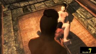 Two horny strangers ruined in scorching sauna fuck session