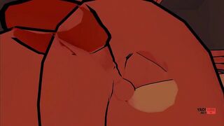 Naruto gets destroyed riding Sasuke’s thick massive dick