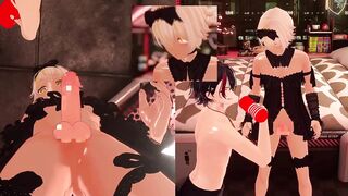 Japanese cat boy gets destroyed by TENGA in raw VR gay fun