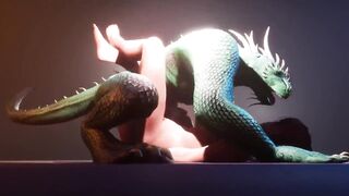 Corbac Scalie Fucked Raw Loud Moaning Gay Twink Cumshot 3D Animation