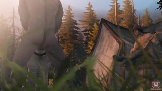 Roadside Facefuck Wild 3D Witcher Gay Rough Deep Throat