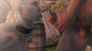 Roadside Facefuck Wild 3D Witcher Gay Rough Deep Throat