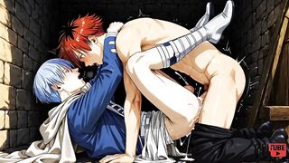 Frieren Falls Hard Himmel’s Twink Stark Raw Yaoi Collection