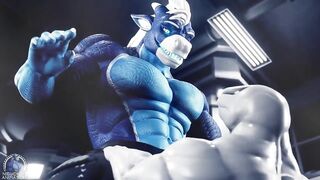 NighDruth gets destroyed by Daddy's giant cock & anal vore