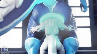 NighDruth gets destroyed by Daddy's giant cock & anal vore