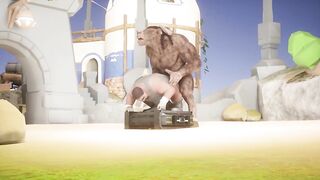 Chubby gay Zaid gets destroyed by Furry Grok who proves hes the daddy