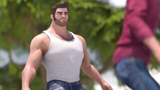 Gay superhero defilement Animate twink gets pounded raw by hunk dick