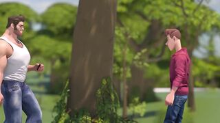 Gay superhero defilement Animate twink gets pounded raw by hunk dick