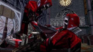 Haunts ghost skeleton gay thief game frotter monster cumshot