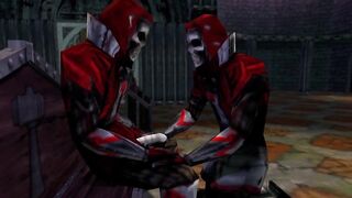Haunts ghost skeleton gay thief game frotter monster cumshot
