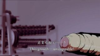 Furry muscle growth overload choked and destroyed in gay animated porn