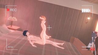 Hinata Gags On Kageyama’s Thick Twink Cock While Creampie Loads Deep