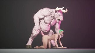 Big furry cock destroys twink's plump ass raw cum shot fury