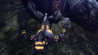 Aarbron's Monster Schlong rips twink apart raw HD