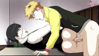 Tokyo ghoul yaoi raw fucks Kaneki hard slamming gay anime