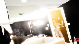 Venti gets pounded raw by Diluc in the shower yaoi anime cum