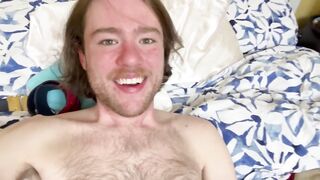 Shy skater guy gets rewarded with a throbbing cumshot for his first time