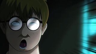 Twink ruined by chubby brute at church retreat hentai yaoi grinding