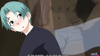 Twink ruined by chubby brute at church retreat hentai yaoi grinding