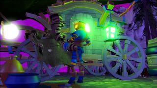 Humping Jack Halloween monster pumpkin gay creature skeleton teratophilia