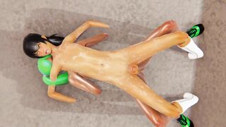 Two Femboy Twinks Fucking Raw in University Warehouse