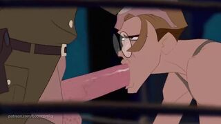 Atlantis the Lost Empire gay hentai big cock yaoi