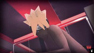 Boruto gobbles the dick raw in tight college twink fuck