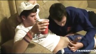 Hot straight guy fucks gay raw for hours till cum pours out unstoppable