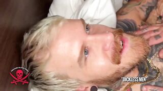 Big dick destroyed sissy forced to take it raw in hardcore BDSM gangbang