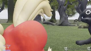 Gay 3D big cock rips furry’s ass apart in animated fury