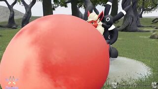 Gay 3D big cock rips furry’s ass apart in animated fury