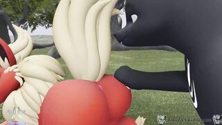 Gay 3D big cock rips furry’s ass apart in animated fury