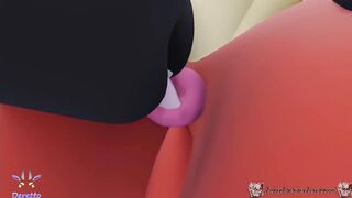 Gay 3D big cock rips furry’s ass apart in animated fury