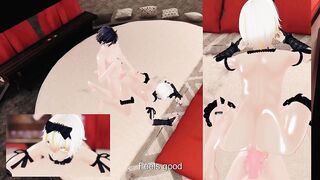 POV destroyed in VR gay hentai 3DCG japanese sex