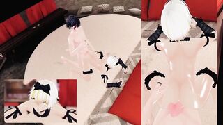 POV destroyed in VR gay hentai 3DCG japanese sex