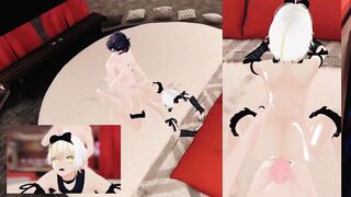 POV destroyed in VR gay hentai 3DCG japanese sex