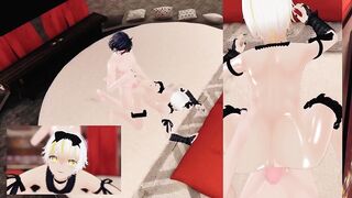 POV destroyed in VR gay hentai 3DCG japanese sex