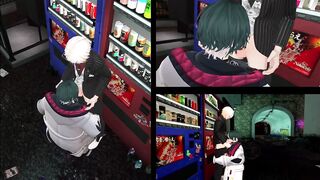VR host wrecked by cosplaying femboy in raw gay anime blowjob