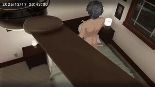 Japanese femboy gets wrecked in VRChat exposure blowjob