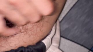 Daddy’s monster cock raw POV screams loud gushing orgasm solo moaning