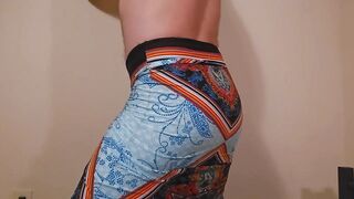 Long skirt girl with juicy bubble butt gets stuffed then cummed through
