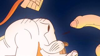 Shoot the moon with his huge cock stuffed in deep anal gangbang
